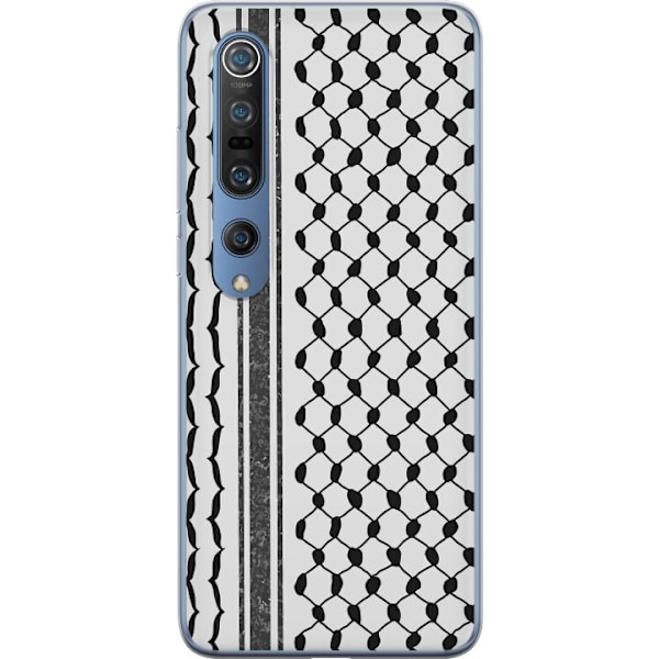 Xiaomi Mi 10 Pro 5G Genomskinligt Skal Palestinskt mönster – inspirerat av keffiyeh-tyg i traditionell stil