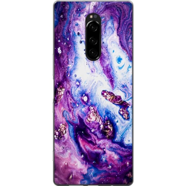 Sony Xperia 1 Gennemsigtig cover Lilac