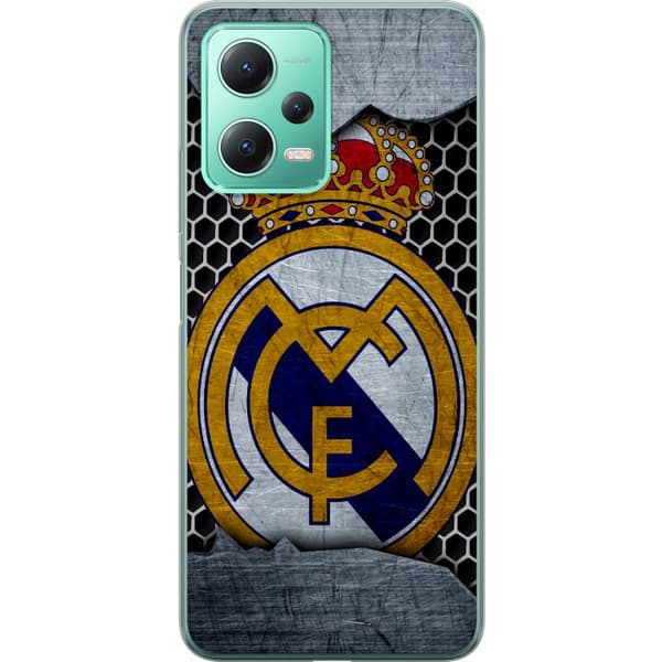 Kompatibelt Mobilskal till Xiaomi Redmi Note 12 Real Madrid CF