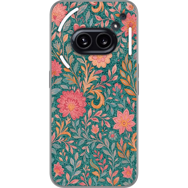Nothing Phone (2a) Genomskinligt Skal Floral Dream