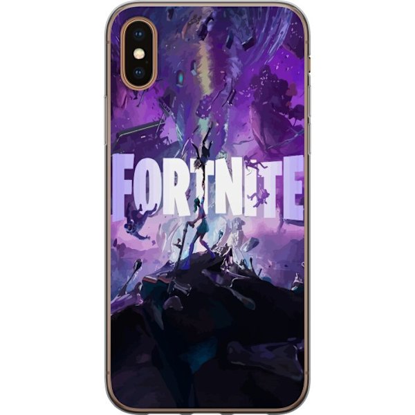 Apple iPhone X Gennemsigtig cover Fortnite