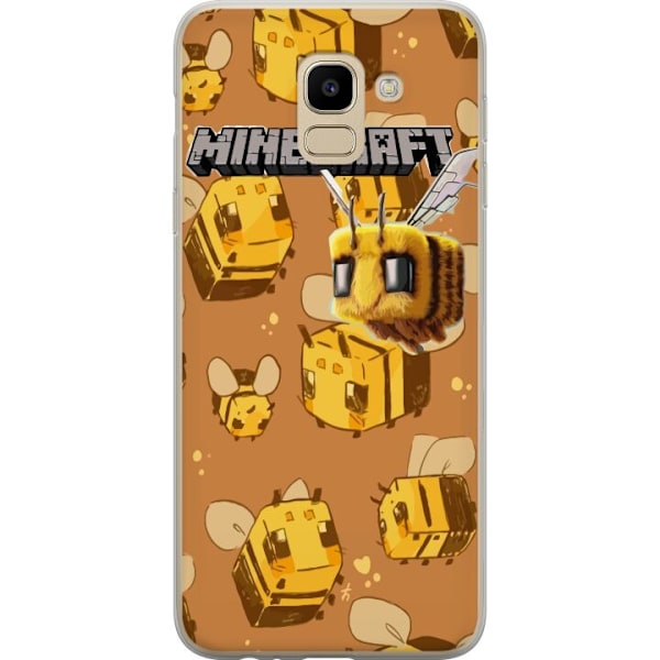 Samsung Galaxy J6 Gennemsigtig cover Minecraft Bi