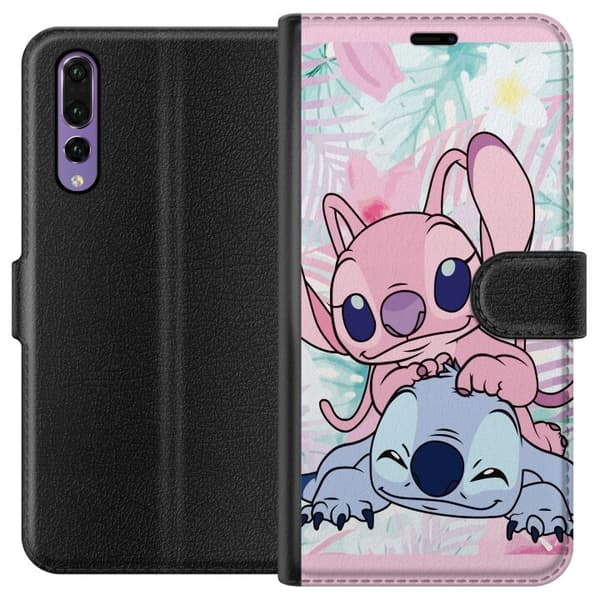Kompatibel Tegnebogsetui til Huawei P20 Pro Stitch