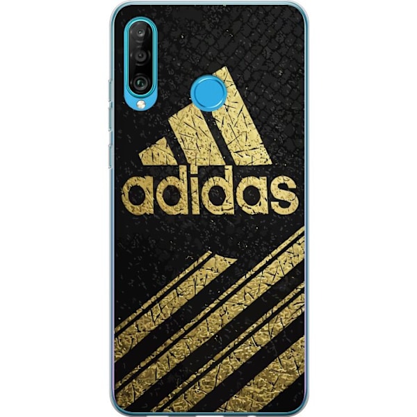 Huawei P30 lite Läpinäkyvä kuori Adidas