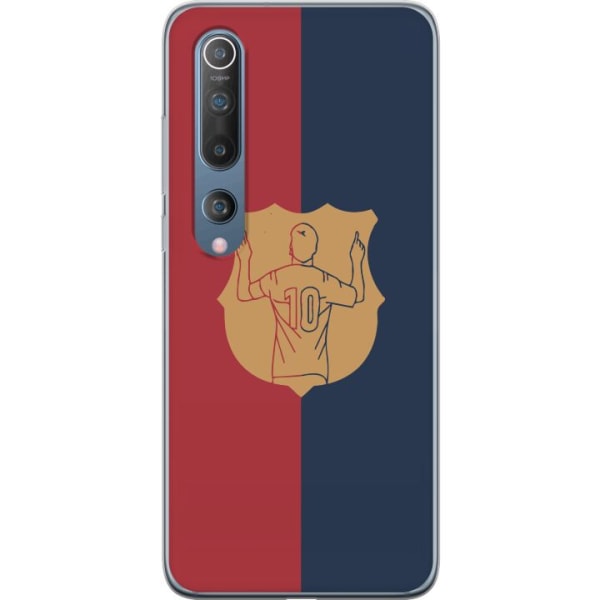 Xiaomi Mi 10 5G Gennemsigtig cover FC Barcelona