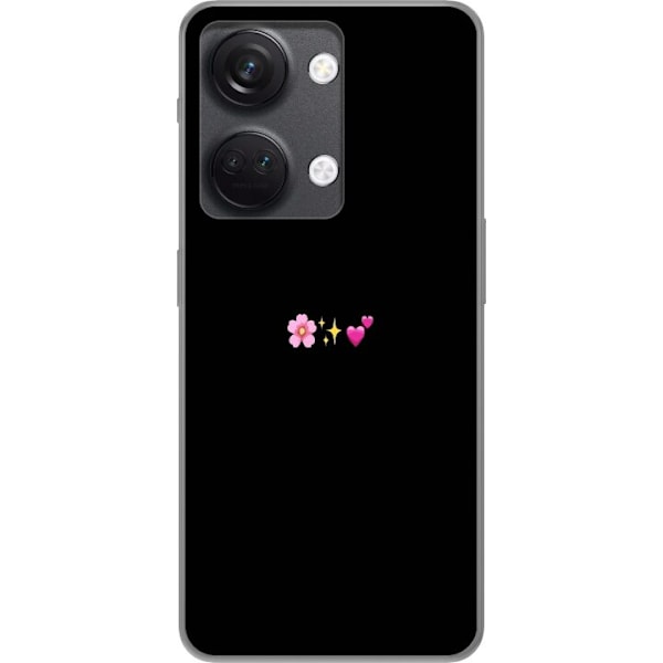 OnePlus Nord 3 Gennemsigtig cover Minimal Emoji