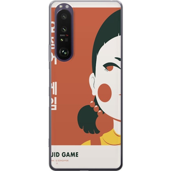 Sony Xperia 1 III Gennemsigtig cover Squid Game