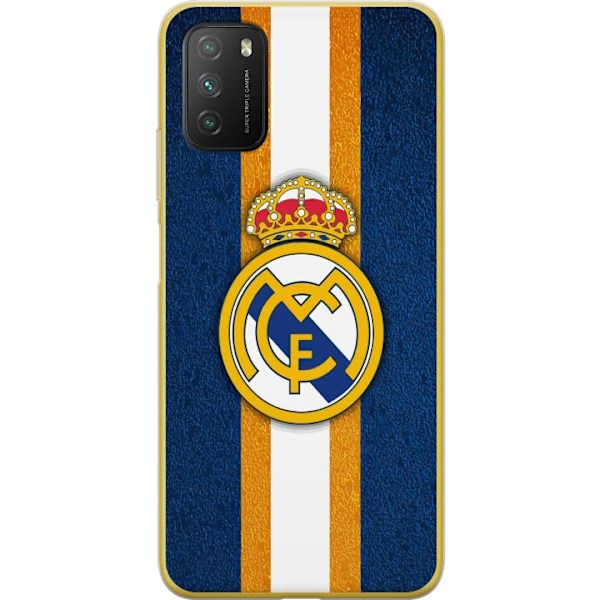 Xiaomi Poco M3  Läpinäkyvä kuori Real Madrid CF