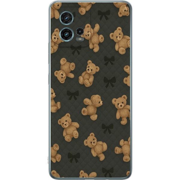 Motorola Moto G72 Läpinäkyvä kuori Teddy Halauksia