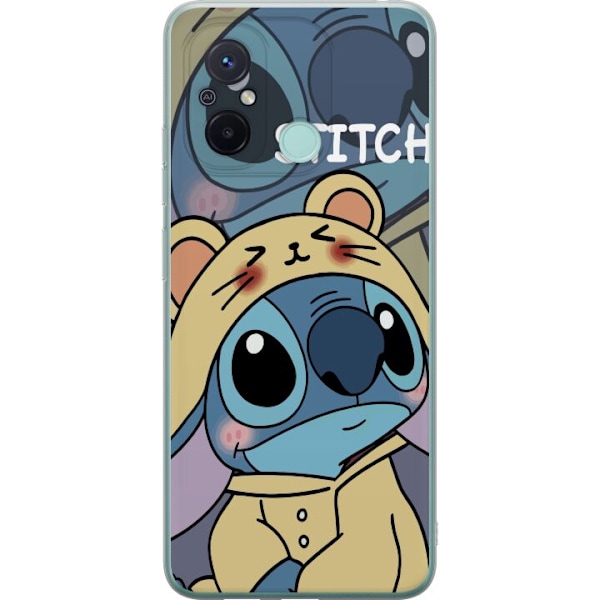 Xiaomi Redmi 12C Genomskinligt Skal Stitch