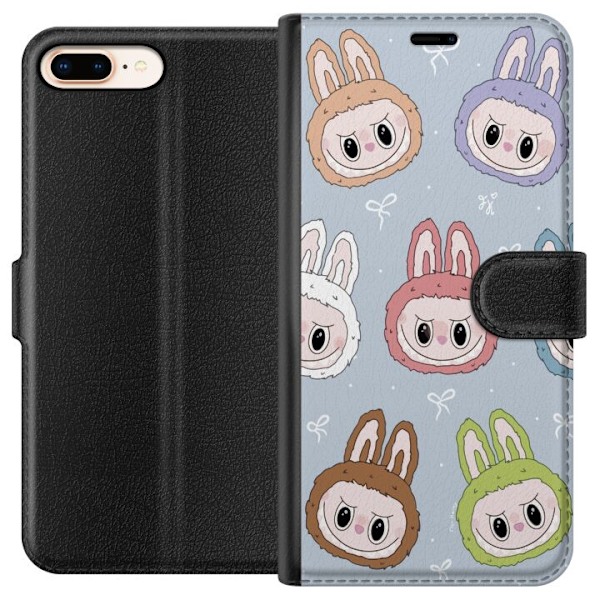 Apple iPhone 7 Plus Plånboksfodral Labubu Star Pattern – St