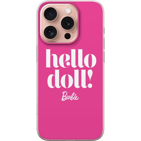 Apple iPhone 16 Pro Läpinäkyvä kuori Barbie (2023)