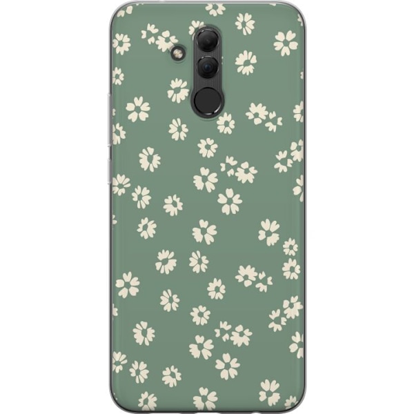 Huawei Mate 20 lite Genomskinligt Skal Blomsterdröm – färgglatt blommönster