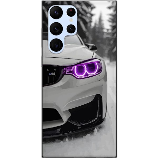 Samsung Galaxy S22 Ultra 5G Gennemsigtig cover BMW