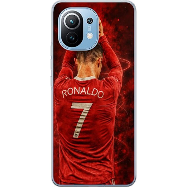 Xiaomi Mi 11 Läpinäkyvä kuori Ronaldo
