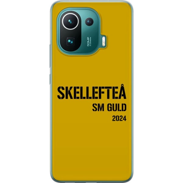 Xiaomi Mi 11 Pro Gennemsigtig cover Skellefteå SM GULD