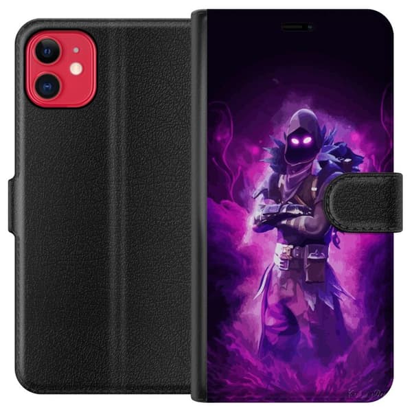 Kompatibel Tegnebogsetui til Apple iPhone 11 Fortnite