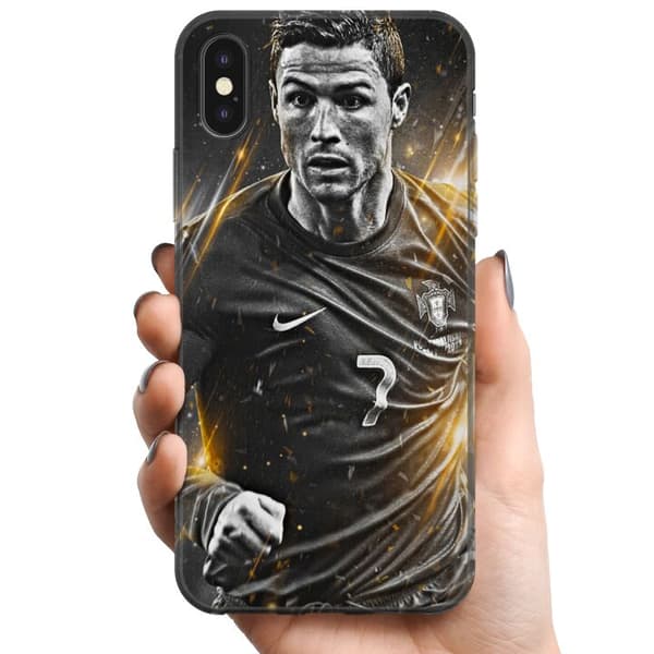 Kompatibelt Mobildeksel til Apple iPhone X Cristiano Ronaldo