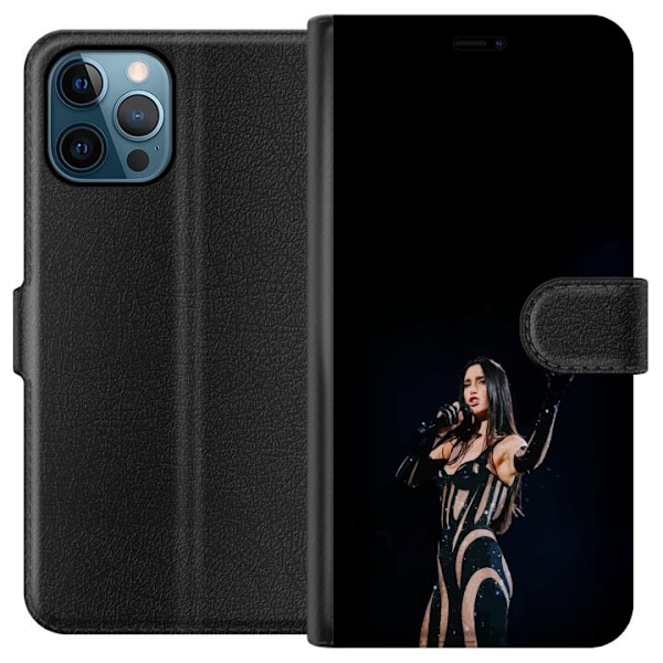 Apple iPhone 12 Pro Max Lompakkokotelo Dua Lipa – Pop Star Aesthetic