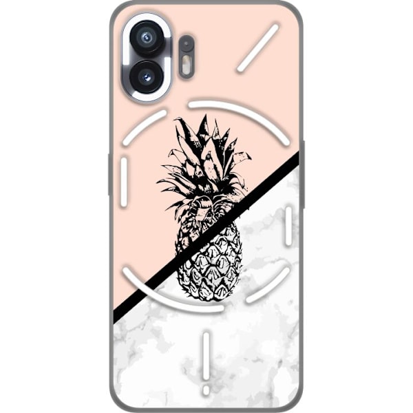 Nothing Phone (2) Gennemsigtig cover Ananas