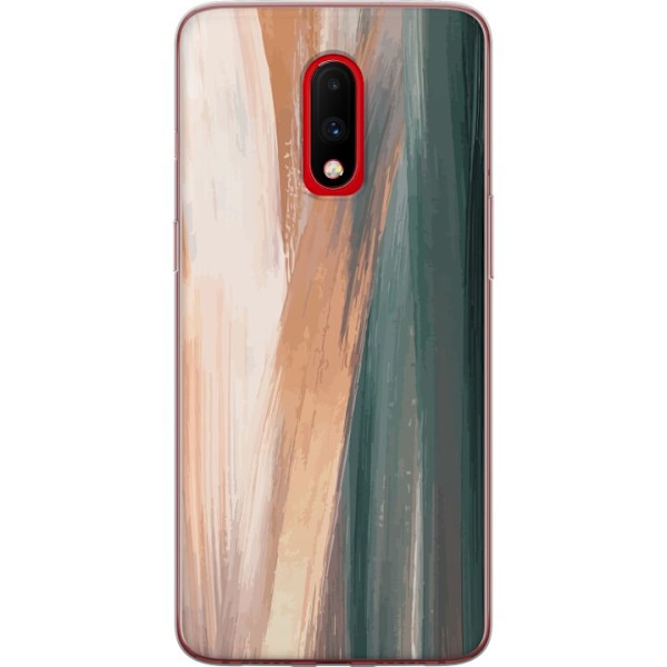 OnePlus 7 Genomskinligt Skal Abstrakt Mönster