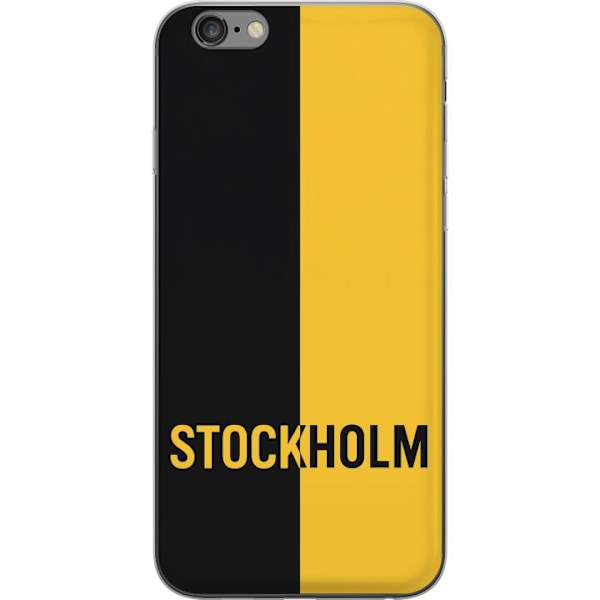 Apple iPhone 6 Plus Gjennomsiktig deksel Stockholm – fotball