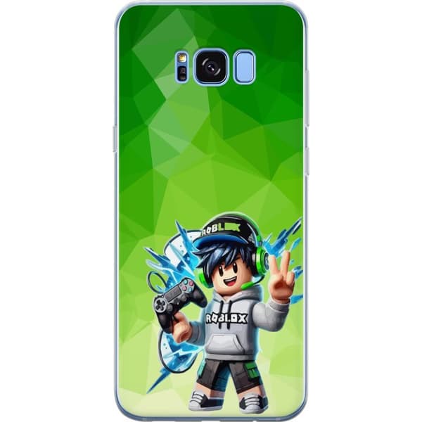 Kompatibelt Mobildeksel til Samsung Galaxy S8 Spelande avatarfigur grønn
