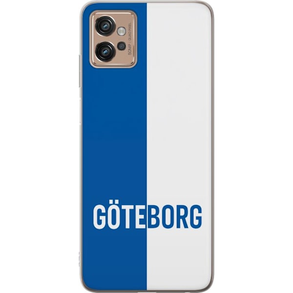 Motorola Moto G32 Gennemsigtig cover Göteborg - fodbold