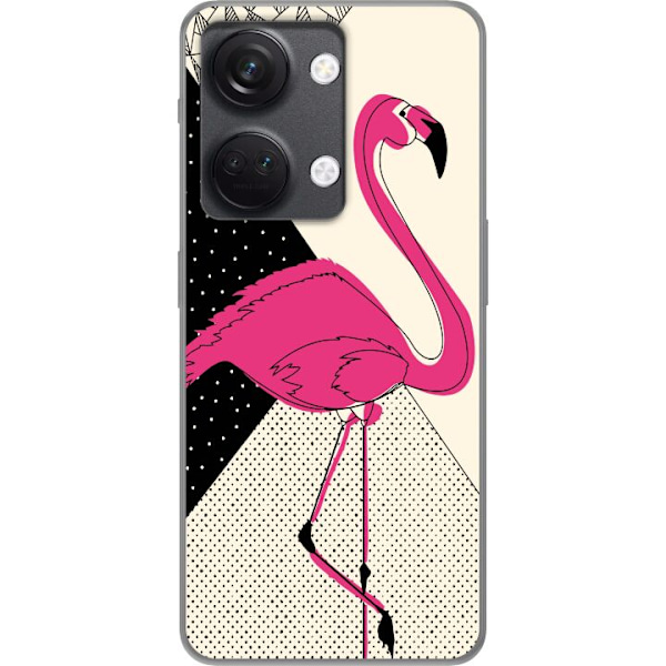 OnePlus Nord 3 Läpinäkyvä kuori Flamingo