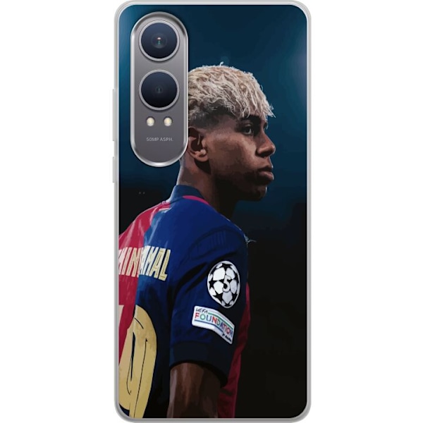 OnePlus Nord CE4 Lite Gjennomsiktig deksel Lamine Yamal - Barcelonas Wonderkid i Fokus