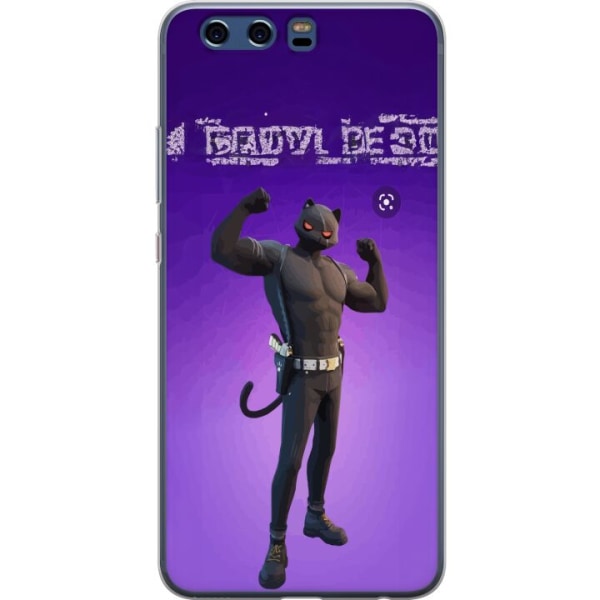 Huawei P10 Gennemsigtig cover Fortnite - Meowscles