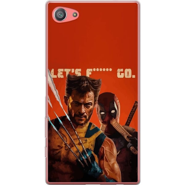 Sony Xperia Z5 Compact Läpinäkyvä kuori Deadpool & Wolverin