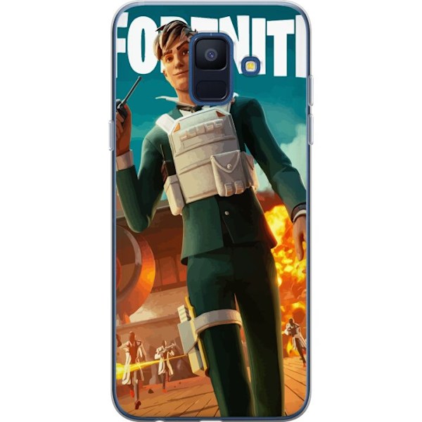 Samsung Galaxy A6 (2018) Gennemsigtig cover Fortnite