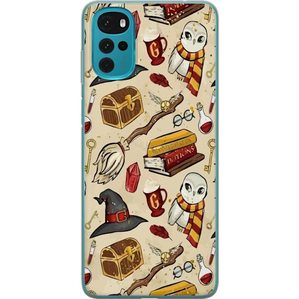 Motorola Moto G22 Gennemsigtig cover Harry Potter