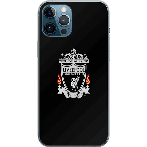 Apple iPhone 12 Pro Max Läpinäkyvä kuori Liverpool FC