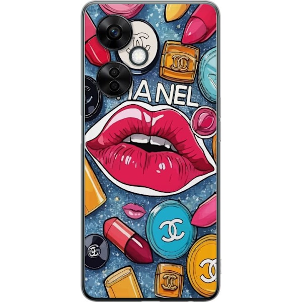 OnePlus Nord CE3 Genomskinligt Skal Chanel Lips