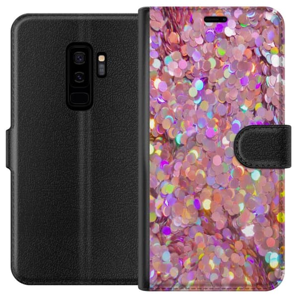Kompatibelt Lommeboketui til Samsung Galaxy S9+ Glimmer