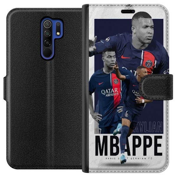 Xiaomi Redmi 9 Lommeboketui Kylian Mbappé