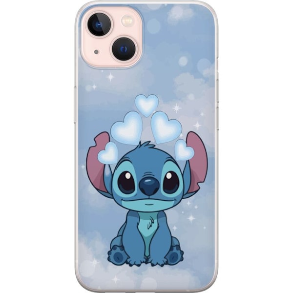Apple iPhone 13 Läpinäkyvä kuori Stitch Hyppäävä Ilo - H