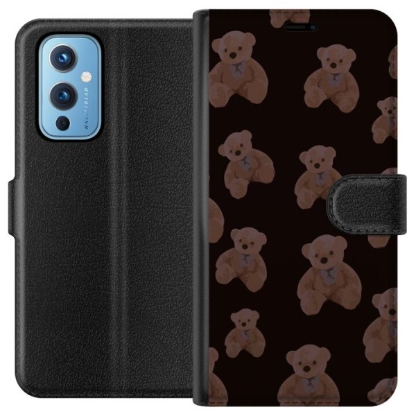 OnePlus 9 Plånboksfodral En björn flera björnar