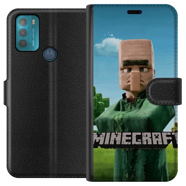 Motorola Moto G50 Tegnebogsetui A Minecraft Movie
