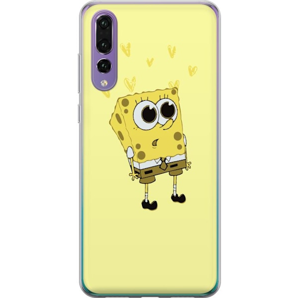 Huawei P20 Pro Gennemsigtig cover SvampeBob Firkant