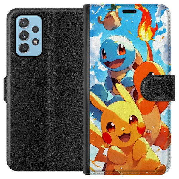 Samsung Galaxy A52 5G Tegnebogsetui Pocket Creatures - inspire