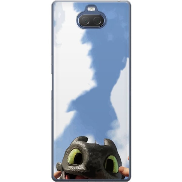 Sony Xperia 10 Plus Läpinäkyvä kuori Lohikäärmeen Kasvattaja