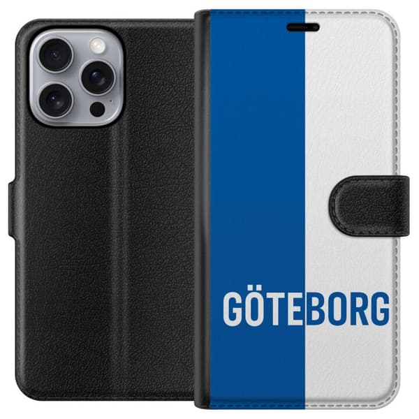 Kompatibelt Lommeboketui til Apple iPhone 16 Pro Max Göteborg