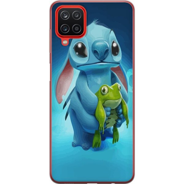 Samsung Galaxy A12 Gennemsigtig cover Stitch og frøen