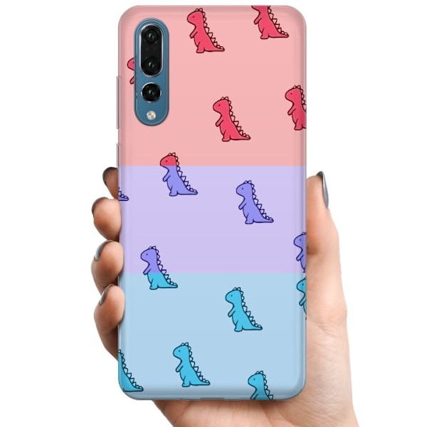 Huawei P20 Pro TPU Mobilskal Dino
