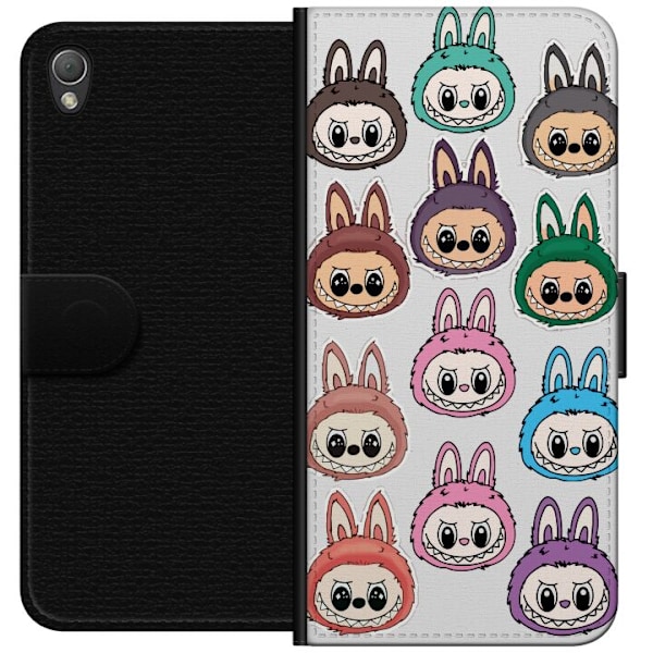 Sony Xperia Z3 Lompakkokotelo Labubu Macaron Monster - Söpö