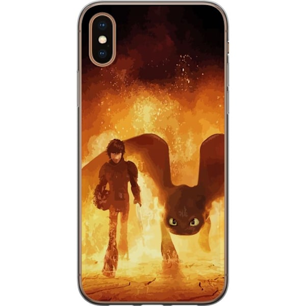 Apple iPhone XS Max Genomskinligt Skal Draktränaren