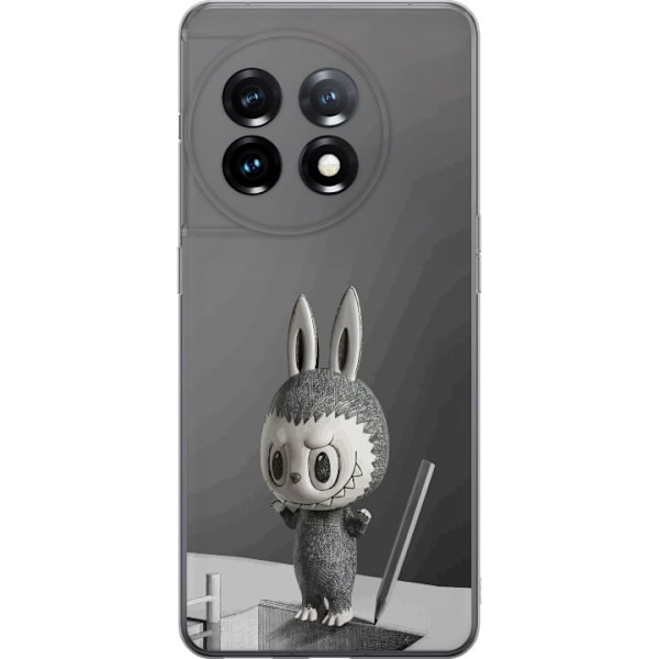 OnePlus 11R Läpinäkyvä kuori Pop Mart MEGA LABUBU LABUBU Sk